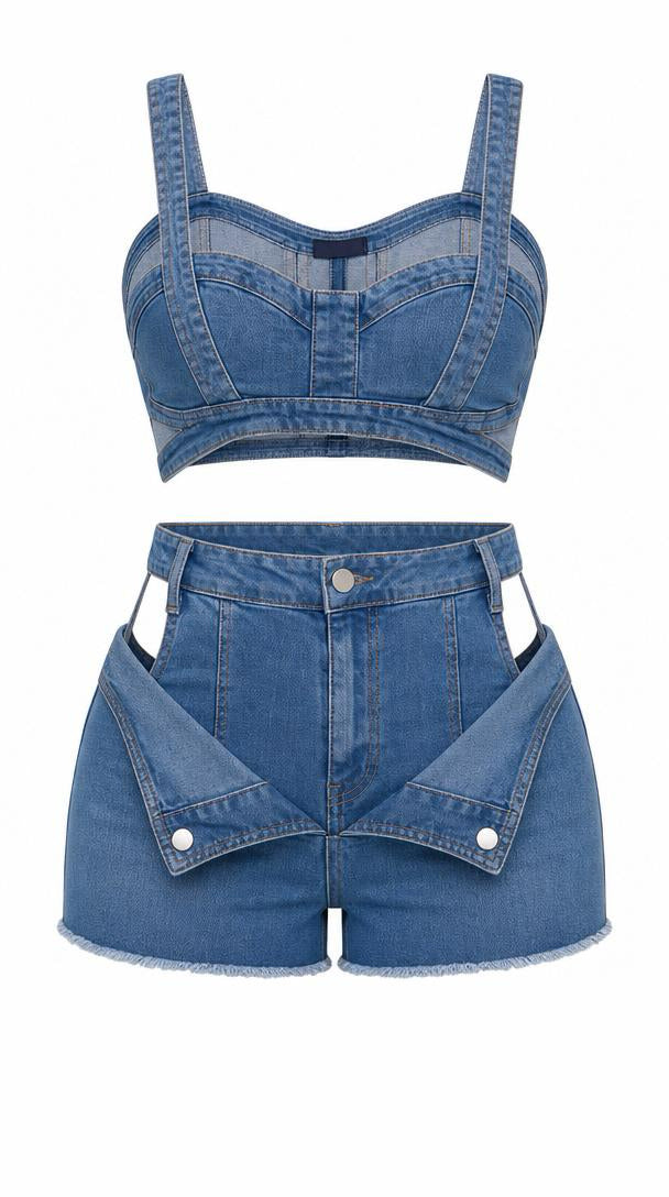 Stamp That · Denim Cutout Set